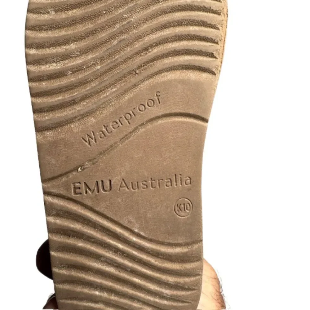 Emu Australia Brumby Lo Kids Midcalf Boot in Brown‎ Size 12 (Kids)